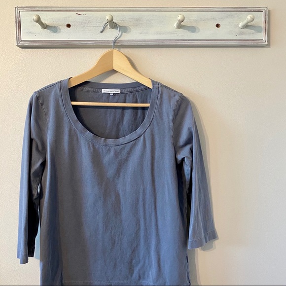 James Perse Tops - Standard James Perse Blue Gray Top